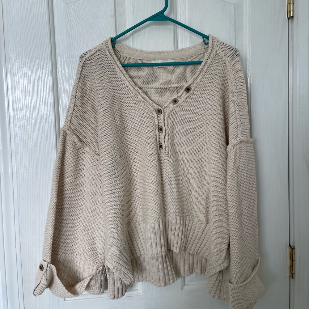 Knit sweater